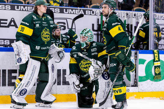Björklövens målvakt Joona Voutilainen, målvakt Melker