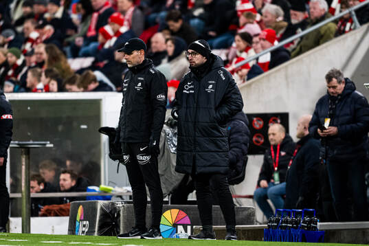 Freyr Alexandersson, head coach of Brann, and Jonathan