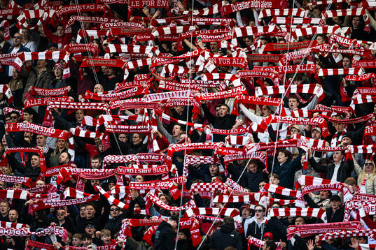 Spectators in the stands