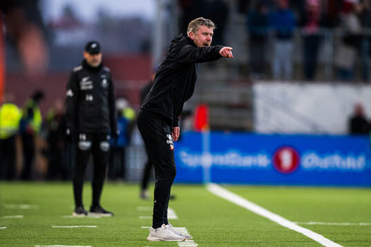 Andreas Hagen, head coach of Fredrikstad