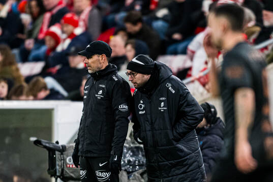Freyr Alexandersson, head coach of Brann, and Jonathan