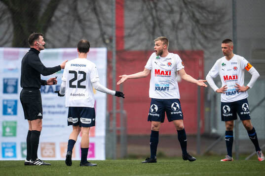 Åstorps FFs Robin Nilsson agerar
