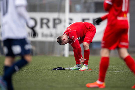 Bergdalens IKs spelare deppar