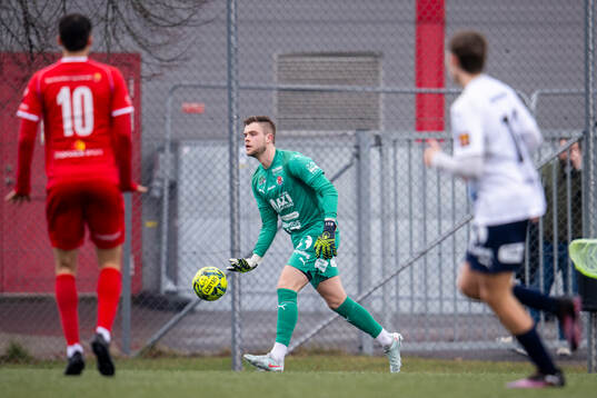 Åstorps FFs målvakt Robin Streifert