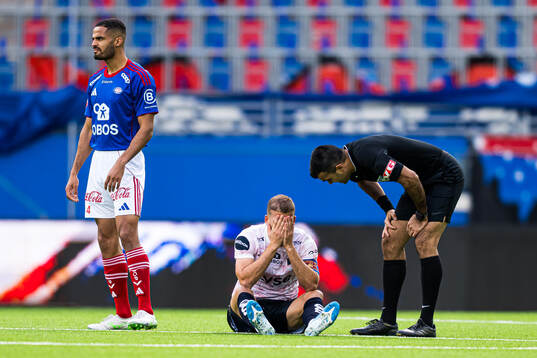 Zlatko Hovland Tripic of Viking in pain