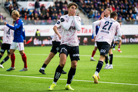 Henrik Heggheim of Viking looks dejected