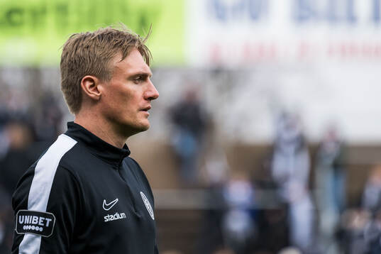 Landskronas målvakt Svante Hildeman