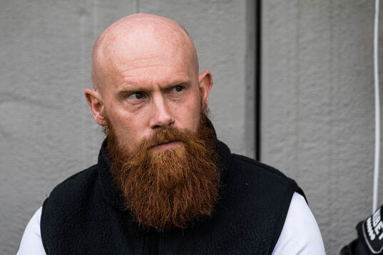 Landskronas tränare Max Mölder