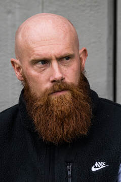 Landskronas tränare Max Mölder
