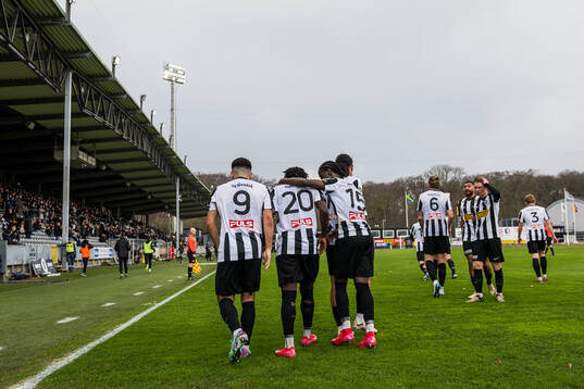 Landskronas Xavier Odhiambo jublar