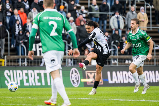 Landskronas André Alvarez Perez och Brages Jacob Stensson