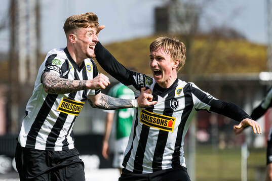 Landskronas Markus Björkqvist och Constantino Capotondi
