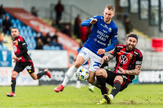 Trelleborgs Filip Bohman och Östersunds Ali Suljic