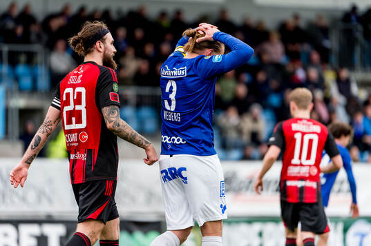 Trelleborgs Charlie Weberg deppar