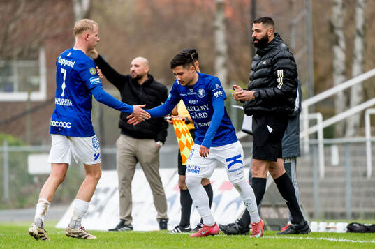 Trelleborgs Jakob Andersson och Ammar Asani