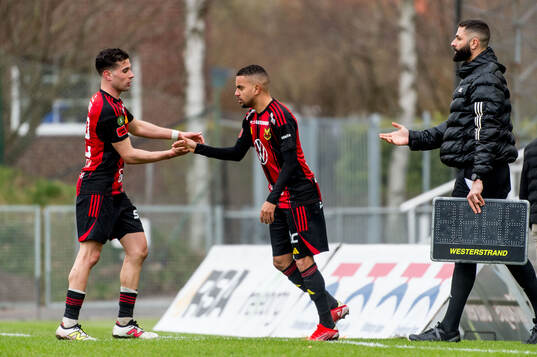 Östersunds Ahmed Bonnah och Erick Brendon Pinheiro Da Silva