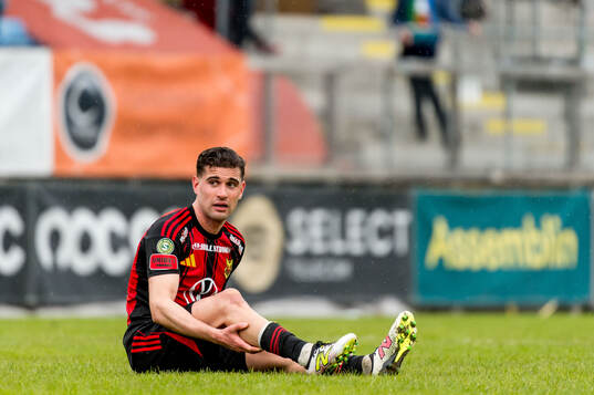 Östersunds Ahmed Bonnah deppar