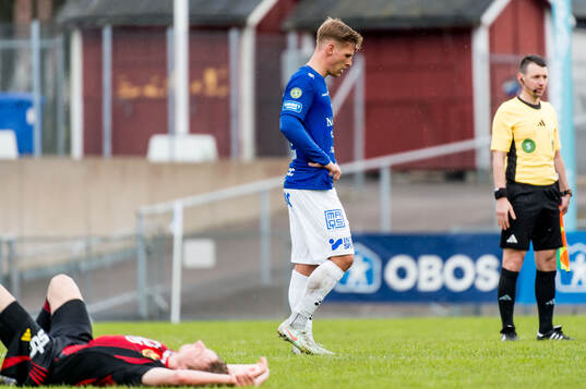 Trelleborgs Tobias Karlsson deppar