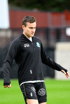 Lunds BKs Ryan David Ludwick  fotbollsmatchen i Ettan