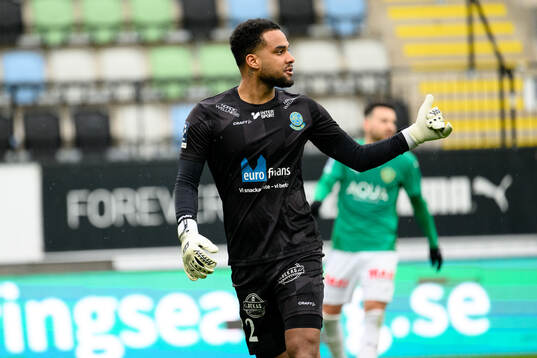 Lunds BKs Lunds BKs målvakt Nils Arvidsson