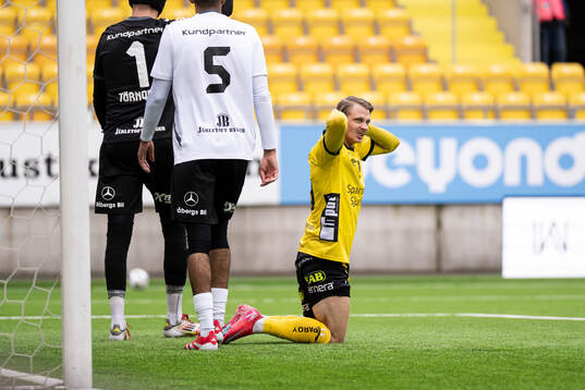 Elfsborgs Simon Hedlund deppar