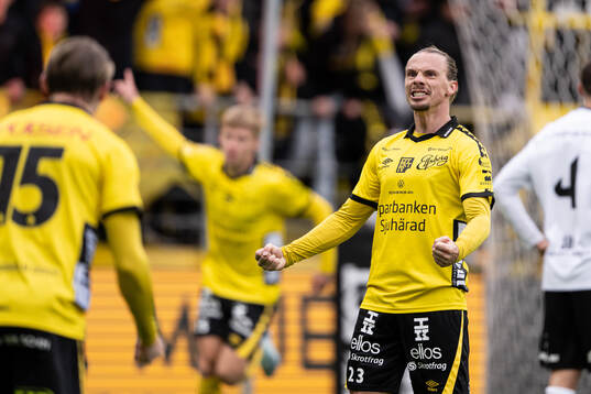 Elfsborgs Niklas Hult jublar