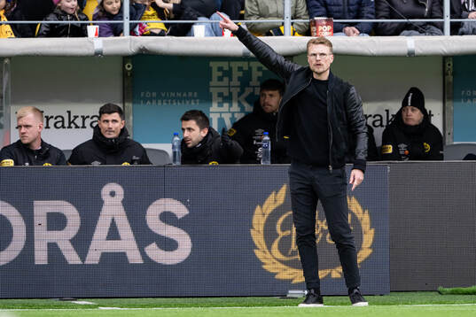 Elfsborgs tränare Oscar Hiljemark