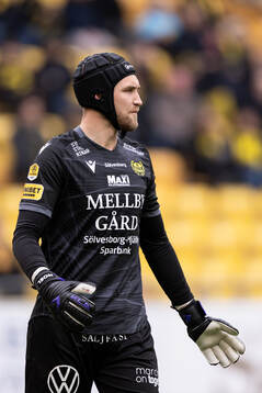 Mjällbys målvakt Noel Törnqvist