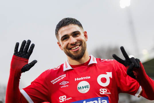 Degerfors Omar Faraj jublar