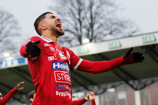 Degerfors Omar Faraj jublar