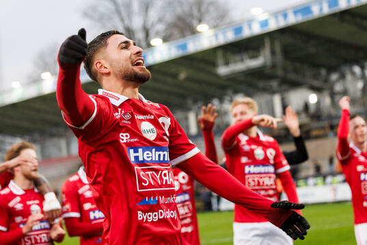 Degerfors Omar Faraj jublar