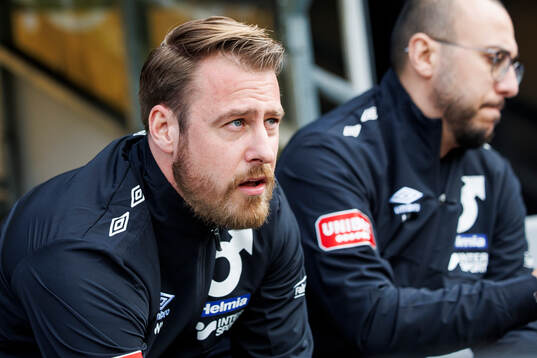 Degerfors tränare William Lundin