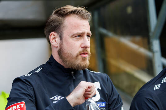 Degerfors tränare William Lundin