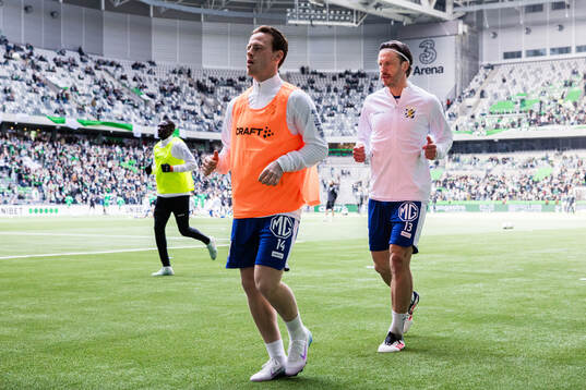 IFK Göteborgs Tobias Heintz och Gustav Svensson