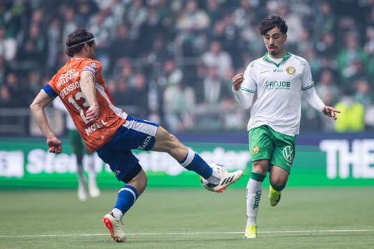 IFK Göteborgs Gustav Svensson och Hammarbys Sebastian
