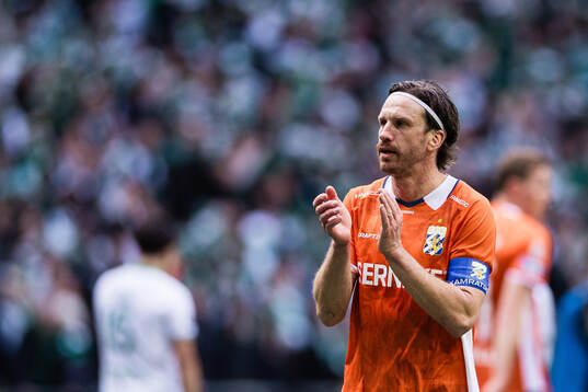 IFK Göteborgs Gustav Svensson deppar