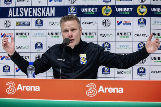 IFK Göteborgs tränare Stefan Billborn