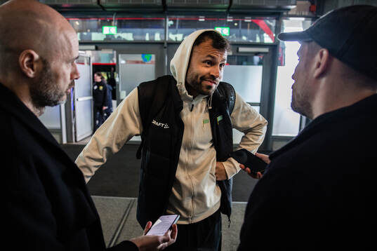 Hammarbys målvakt Warner Hahn