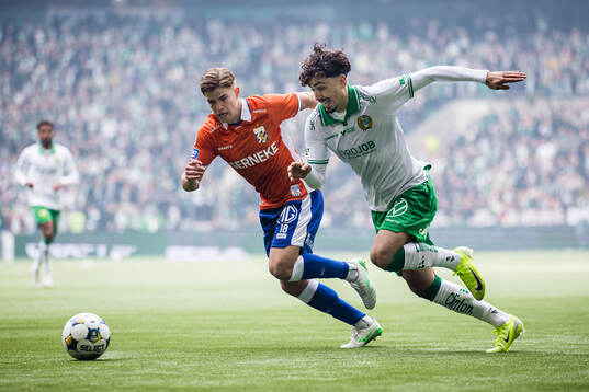 IFK Göteborgs Felix Eriksson och Hammarbys Sebastian