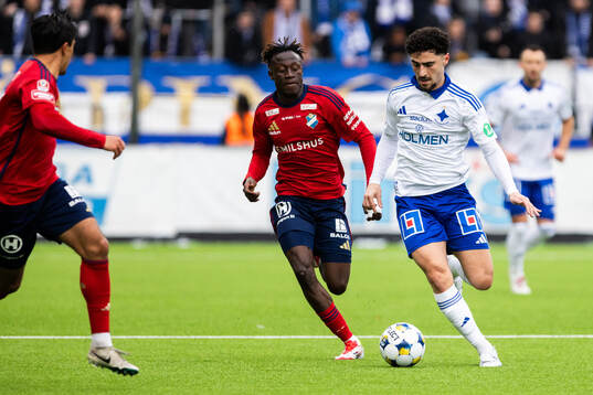 Östers Youssoupha Sanyang och IFK Norrköpings Ismet