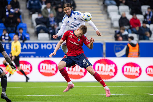 IFK Norrköpings Christoffer Nyman och Östers Matias
