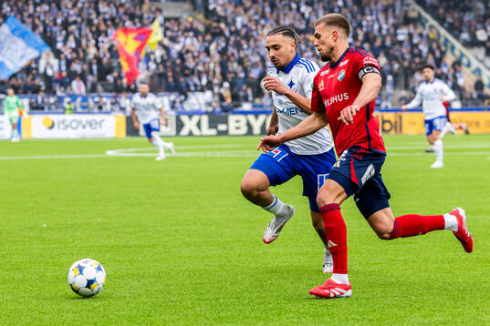 IFK Norrköpings Moutaz Neffati och Östers Ivan Kricak