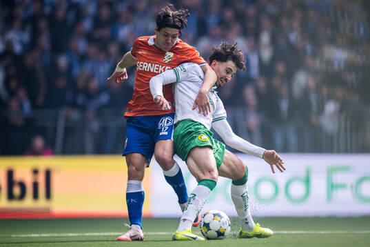 IFK Göteborgs Eman Markovic och Hammarbys Sebastian