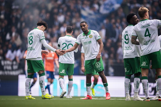 Hammarbys Paulos Abraham jublar
