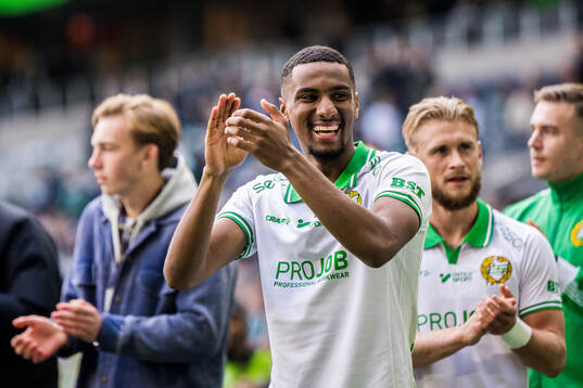 Hammarbys Paulos Abraham jublar