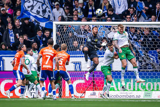 under fotbollsmatchen i Allsvenskan mellan Hammarby och IFK