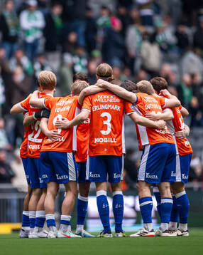 IFK Göteborgs spelare samlas