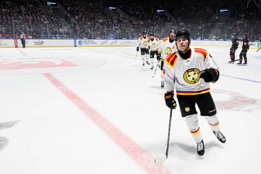 Brynäs Theo Lindstein jublar