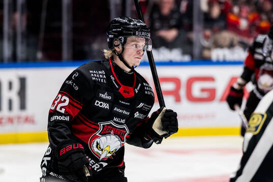 Malmö Redhawks Joona Ikonen deppar