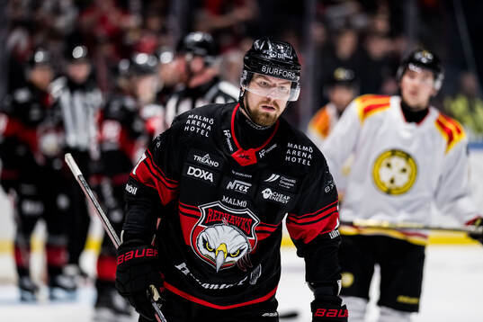 Malmö Redhawks Johan Ivarsson deppar